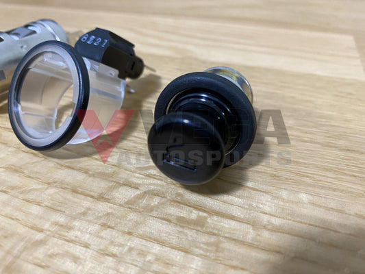 Genuine Nissan Cigarette Lighter and Socket Set to suit Nissan Skyline R32 / R33 Models (All) Silvia S13 and S14 - Vega Autosports