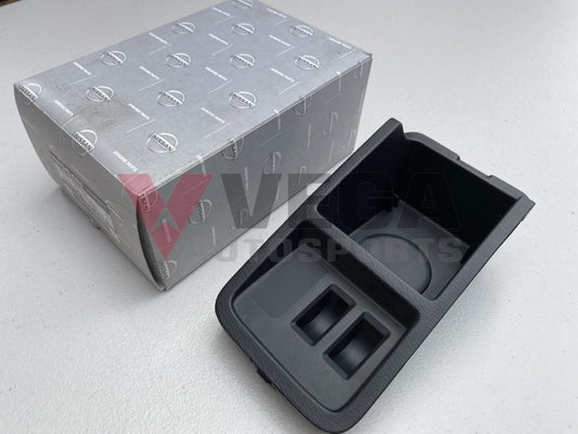 Genuine Nissan Floor Console Pocket to suit Nissan Skyline R33 GTS-T - Vega Autosports