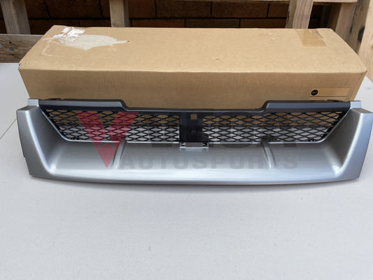 Genuine Nissan Front Grille (KR4 Sonic Silver) to suit Nissan Skyline R33 GTR - Vega Autosports