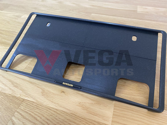 Genuine Nissan Front Or Rear License Plate Surround Exterior