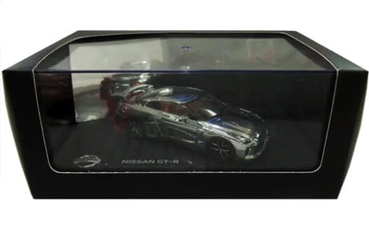 Genuine Nissan Merchandise R35 Gtr - Chrome 1:43 Scale Model Kwam0-02173