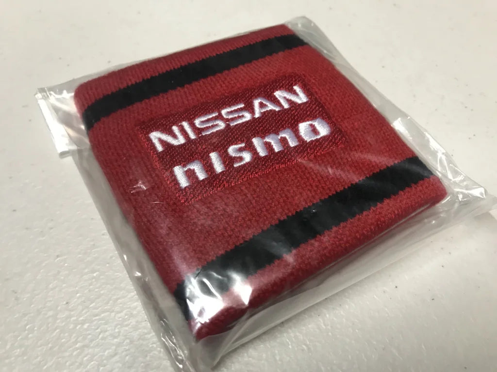 Genuine Nissan / Nismo Wristband / Reservior Tank Cover - Red - Vega Autosports