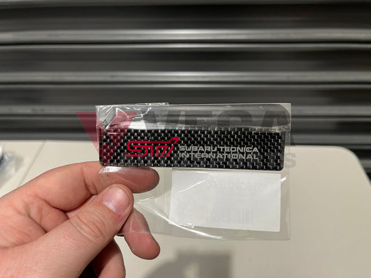 Genuine Subaru Sti Carbon Decal Stsg20100510 Emblems Badges And Decals