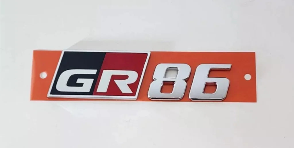 GR86 Rear Emblem Trunk Badge to suit Toyota GR86 22-25 SU003-10884 Emblems Badges and Decals
