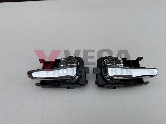 Gt Chrome Handle Set (Rhs & Lhs) To Suit Nissan Silvia S15 Interior