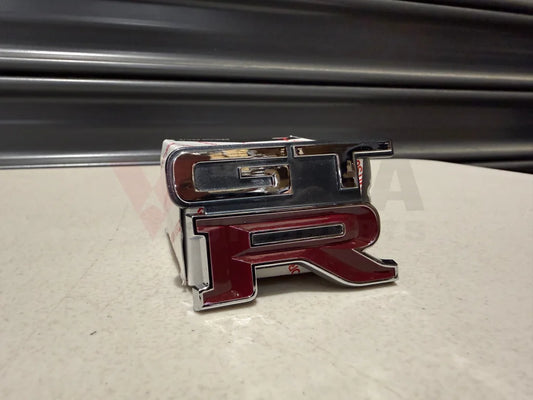 GTR Boot Lid Badge (Replica) to suit Nissan Skyline R32 GTR (Gunmetal Grey KH2) - Vega Autosports