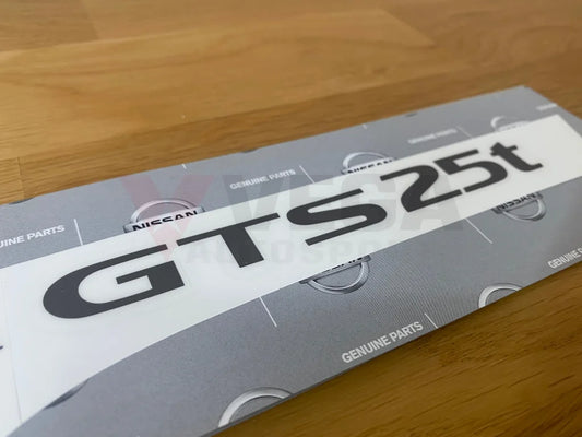 Gts25T Rear Decal To Suit Nissan Skyline R33 Gts-T 99099-22U03 Emblems Badges And Decals