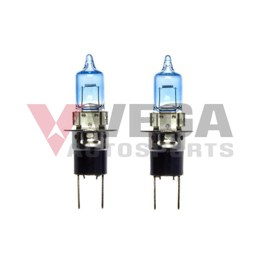 H1 Whitebeam Ver. 3 Halogen 12V-55W Globe Set 4000K To Suit Nissan Skyline R32 Models Electrical
