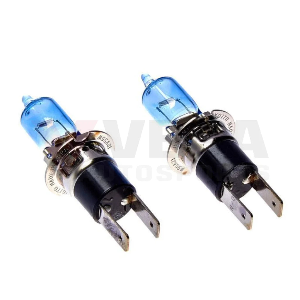 H1 Whitebeam Ver. 3 Halogen 12V-55W Globe Set 4000K To Suit Nissan Skyline R32 Models Electrical