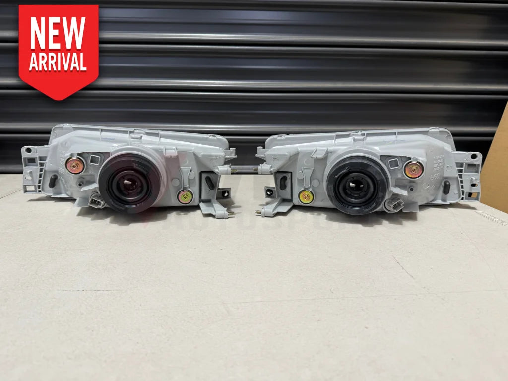 Headlight Set (Aftermarket) RHS & LHS to suit Mitsubishi Lancer Evolution 5 / 6 / 6.5 CP9A - Electrical