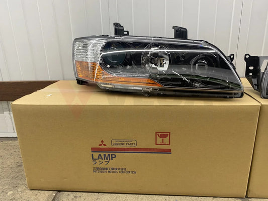 Headlight Set Rhs & Lhs To Suit Mitsubishi Lancer Evolution 9 Non-Hid Electrical