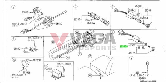 Headlight Switch To Suit Datsun 1200 Sunny Truck 25160 - H1100 Electrical