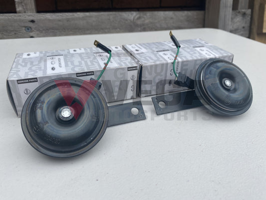 Horn Assembly High and Low Set to suit Nissan Skyline R32 GTR / GTS-T / GTS - Vega Autosports