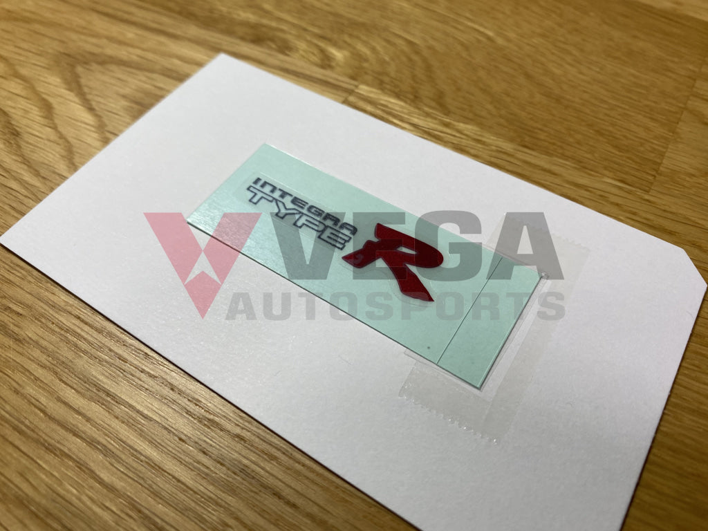 'Integra Type R' Strut Tower Bar Decal to suit Honda Integra DC2 Type R 94-01 - Vega Autosports