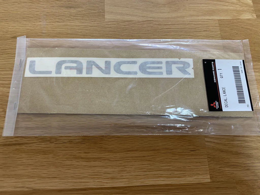 "Lancer" Rear Decal to suit Mitsubishi Evolution III 3 CE9A - Vega Autosports