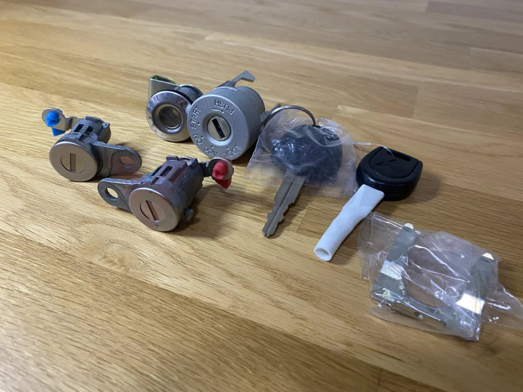 Lock Set To Suit Mitsubishi Lancer Evolution 8 / 9 Ct9A Interior