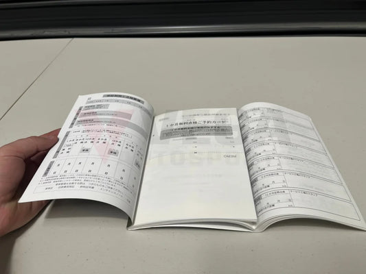 Maintenance / Service Note Logbook To Suit Mitsubishi Lancer Evolution 7 8 9 Ct9A Genuine