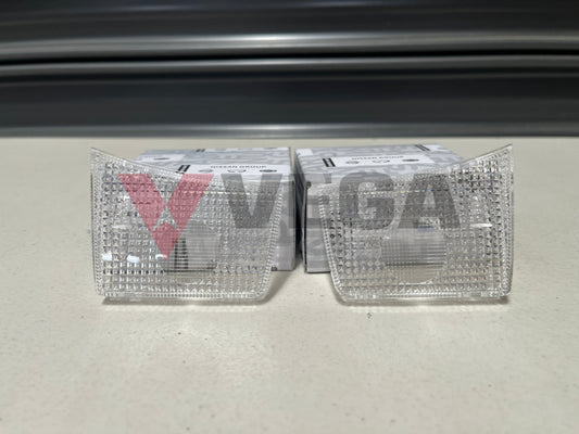 Map Light Set Rhs & Lhs (Clear) To Suit Nissan R35 Gtr 26431-Jf00A / 26432-Jf00A Electrical