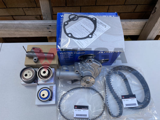 Genuine Mitsubishi Timing Kit (with Water Pump) to suit Mitsubishi Lancer Evolution 4-7 CN9A, CP9A - Vega Autosports