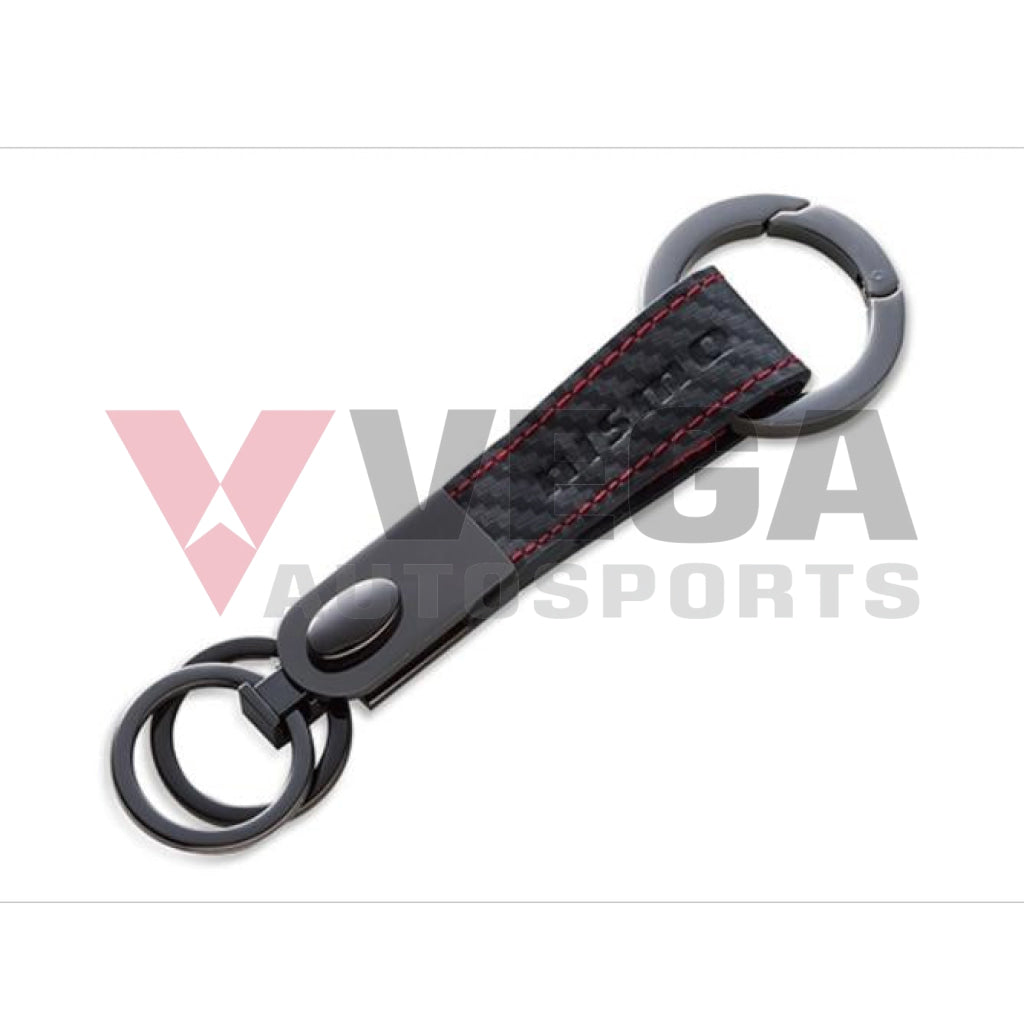 Nismo Carbon Leather Key Ring Kwa10-50R40 Genuine Nissan Merchandise