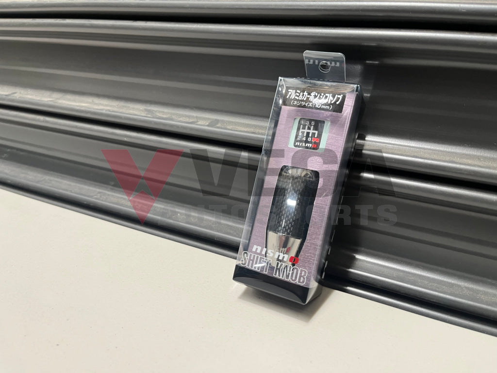 Nismo Carbon Sleeved Gear Shift Knob To Suit 5/6 Speed Mt 10Mm C2865 - 1Ea07 Gearbox And