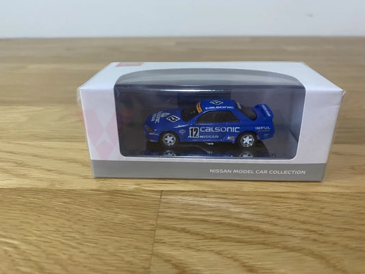 Nismo R32 Gtr Calsonic 1:64 Scale Model (#12 Jtc 1990) Genuine Nissan Merchandise