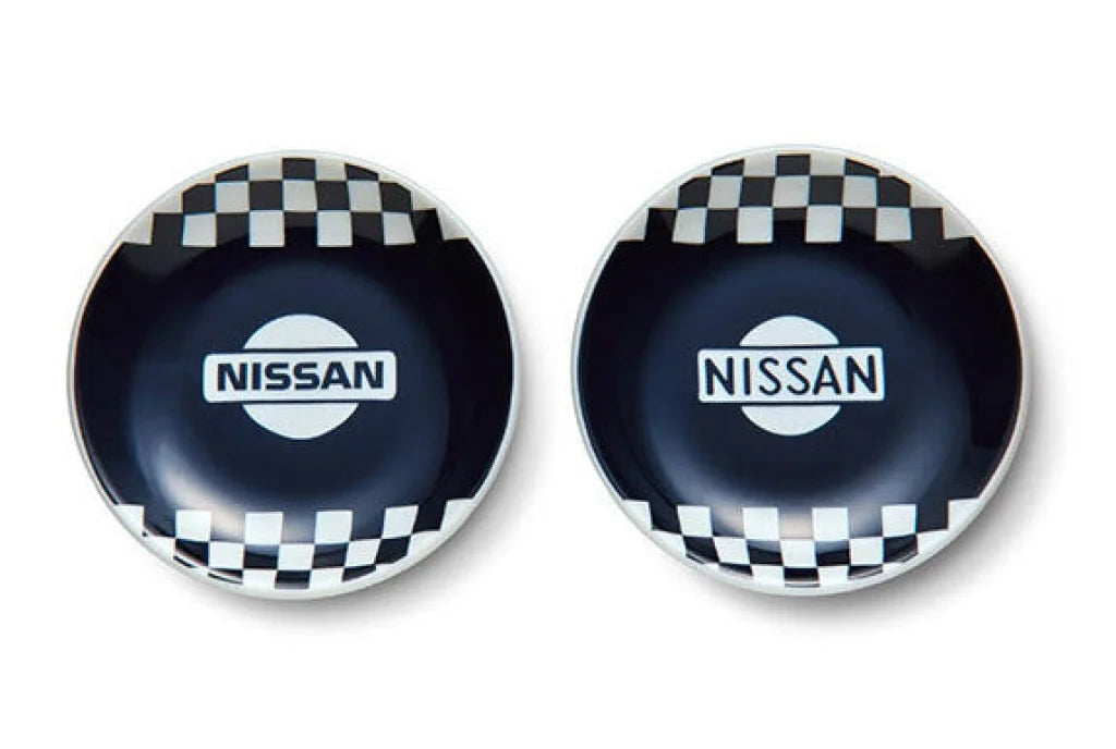 Nissan HERITAGE Small Plates (Set of 2) KWA6A00T50 - Genuine Nissan Merchandise