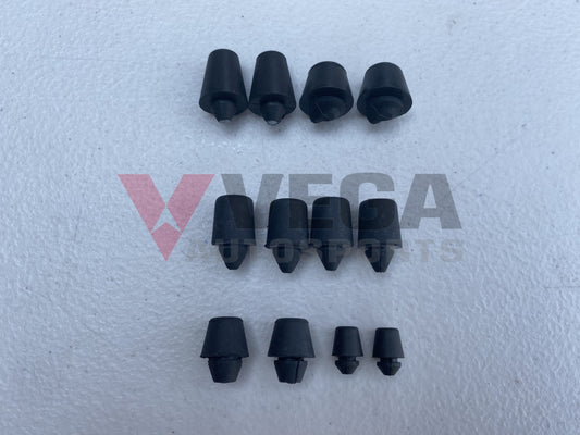 OEM Door Stop Cushion Rubber Set Trunk Bumper Fuel Lid to suit Nissan Skyline R32 GTR - Vega Autosports