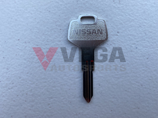 OEM Nissan Metal Key Blank Uncut Master Spare to suit R32 / R33 Skyline, S13/ S14 Silvia, 180SX, 300ZX - Vega Autosports