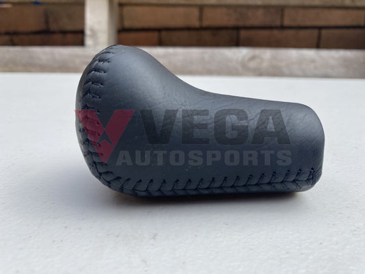 OEM Weighted Leather Shift Knob to suit Mitsubishi Lancer Evolution 4 / 5 (5-Speed M10x1.25) - Vega Autosports