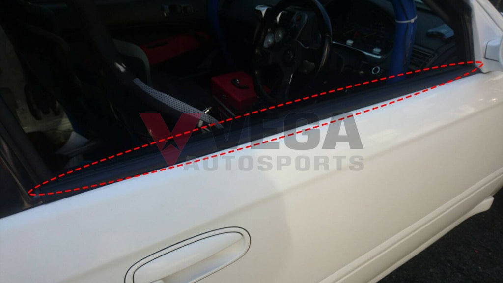 Outer Belt Mould Set To Suit Honda Civic Ek9 72450-S03-003 / 72410-S03-003 Exterior