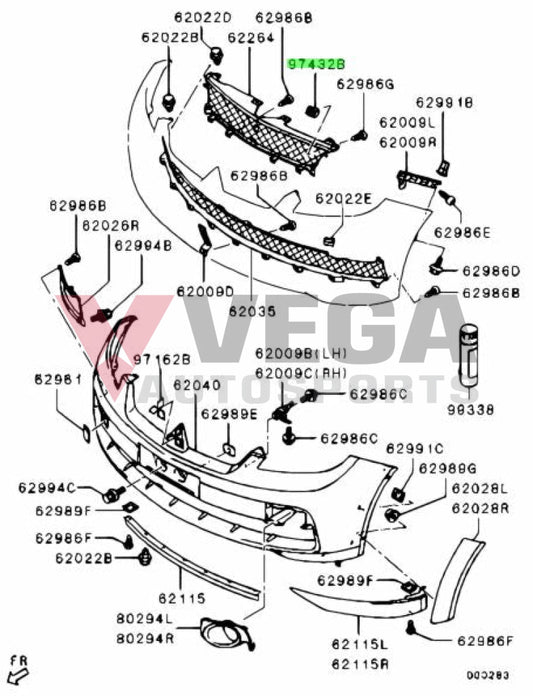 Ralliart Emblem To Suit Mitsubishi Ralliart Colt 7450A301 Emblems Badges And Decals