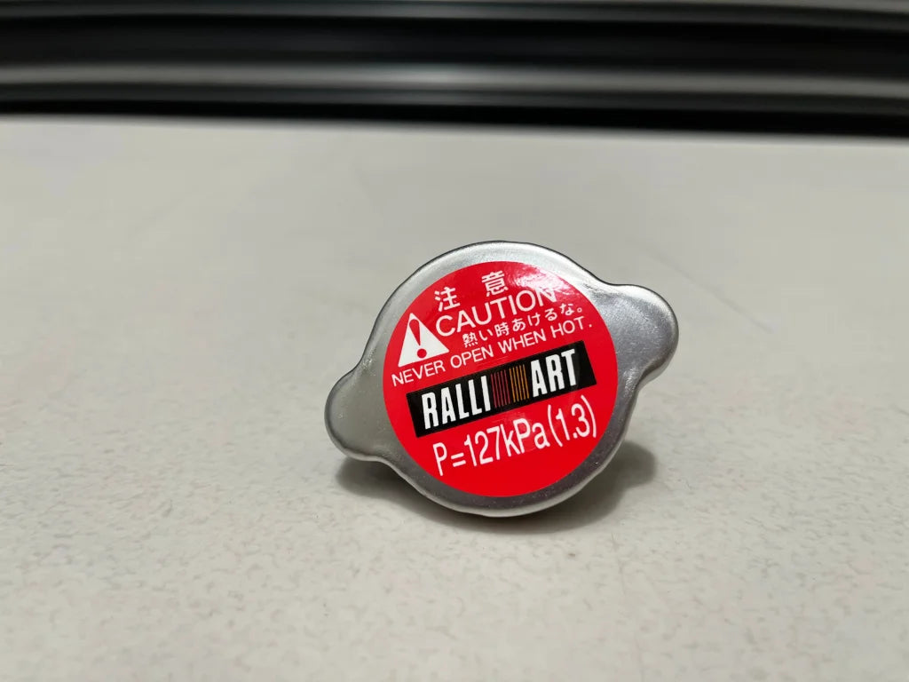 Ralliart Radiator Cap (Red) to suit Mitsubishi Lancer Evo 4 / 5 / 6 / 6.5 / 7 / 8 / 9 - Vega Autosports