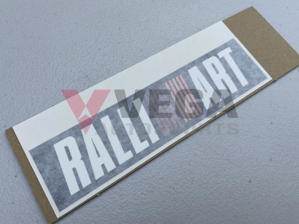 "Ralliart" Rear Bumper Decal to suit Mitsubishi Lancer Evolution 6.5 TME CP9A - Vega Autosports