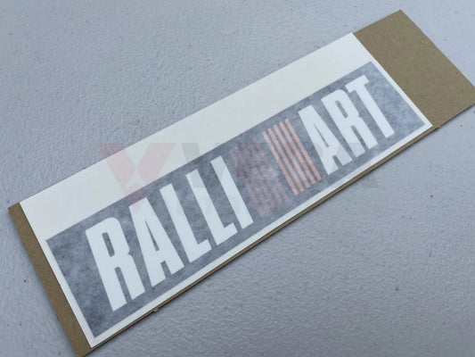 "Ralliart" Rear Bumper Decal to suit Mitsubishi Lancer Evolution 6.5 TME CP9A - Vega Autosports