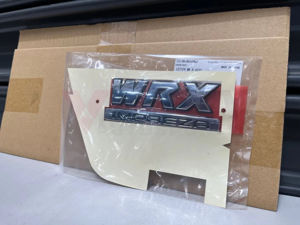 Rear Boot Emblem Wrx Impreza To Suit Subaru 04-05 93073Fe060 Emblems Badges And Decals