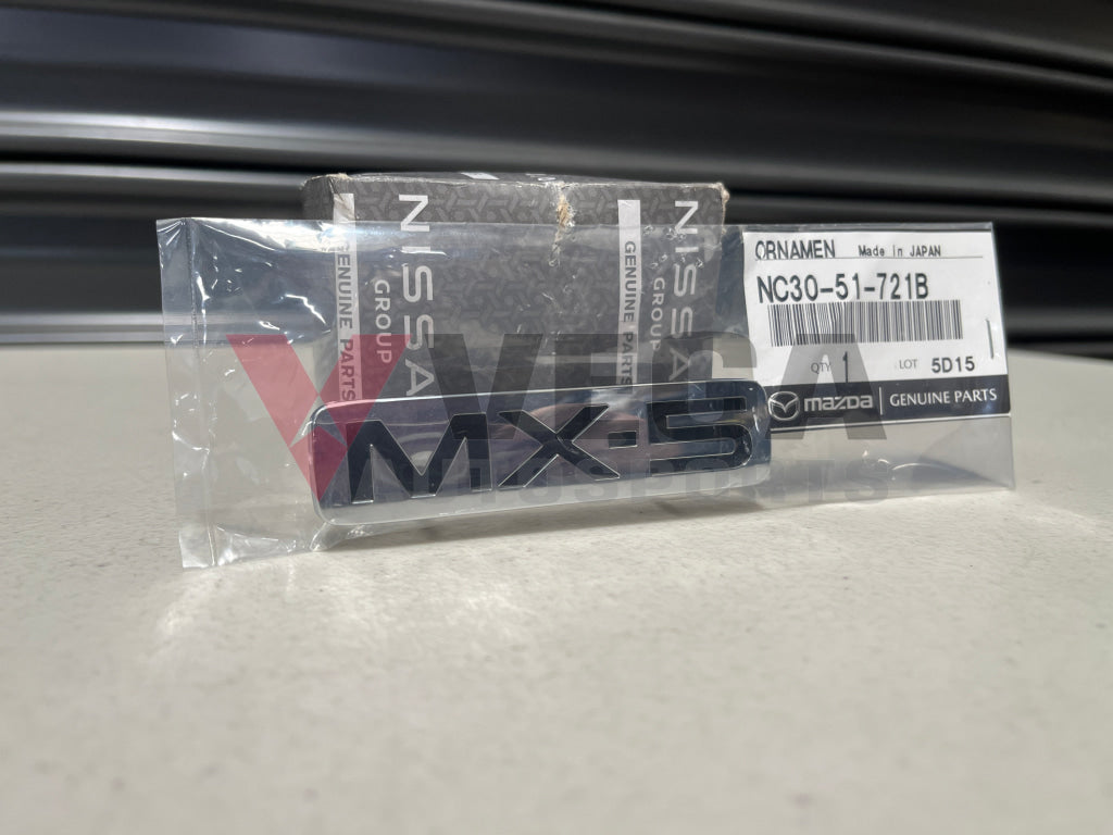 Rear Emblem ’MX-5’ to suit Mazda 5 NB 2001-2005 NC30-51-721B Emblems Badges and Decals