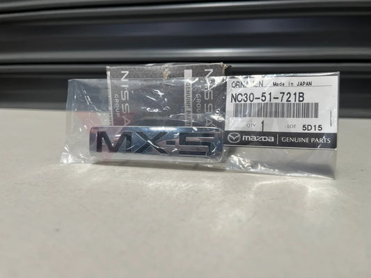 Rear Emblem ’MX-5’ to suit Mazda 5 NB 2001-2005 NC30-51-721B Emblems Badges and Decals