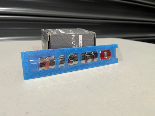 Rear Emblem ’Nismo’ to suit Nissan R35 GTR & Juke H4895-3YW0A Emblems Badges and Decals