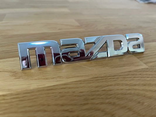 Rear Mazda Emblem To Suit Rx-8 Se3P 2004 - 2011 Emblems Badges And Decals