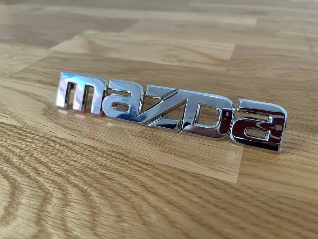 Rear Mazda Emblem To Suit Rx-8 Se3P 2004 - 2011 Emblems Badges And Decals
