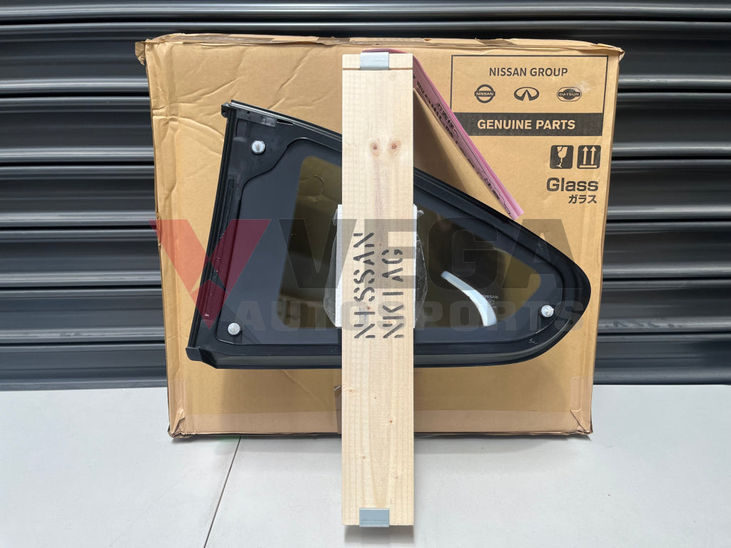 Rear Quarter Glass & Moulding (RHS) to suit Nissan Silvia S15 83306-85F10 - Vega Autosports