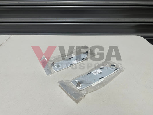 Rear Spoiler Cap Rhs / Lhs Set (White) To Suit Mitsubishi Lancer Evolution 7 Mr971306 Mr971307