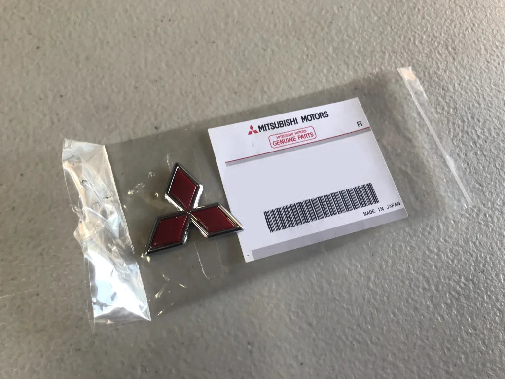 Rear Trunk Diamond Badge to suit Mitsubishi Lancer CP9A Evo 5 - Vega Autosports