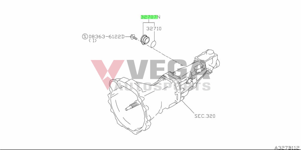 Rwd Speedo Sensor Delete Block Off Plug 30Mm To Suit Various Nissan Model Fs5R30A Gearbox And