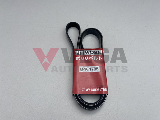 Serpentine Belt To Suit Mitsubishi Lancer Evolution 8 / 9 Ct9A Genuine