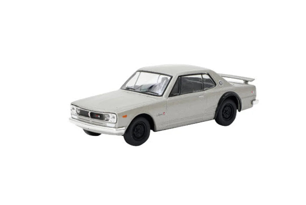 Skyline GT-R (KPGC10) Silver 1/64 Scale Diecast Model KWAM003028 - Genuine Nissan Merchandise