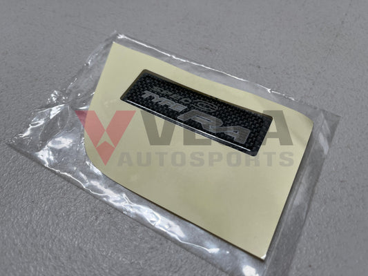 "Spec C Type RA" Boot Emblem to suit Subaru WRX STI GDB Spec C 02-07 - Vega Autosports