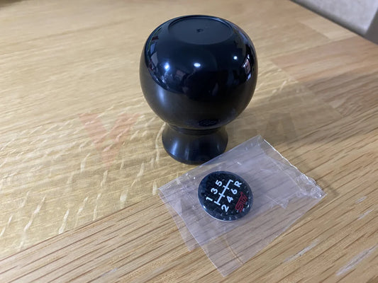 STi Duracon Shift Knob Black 6MT to suit Subaru Impreza WRX / STI 2008 - 2020 - Vega Autosports