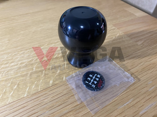 STi Duracon Shift Knob Black 6MT to suit Subaru Impreza WRX / STI 2008 - 2020 - Vega Autosports